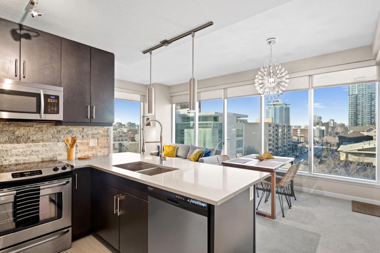 Stylish Downtown Condos By Globalstay YYC Exterior foto
